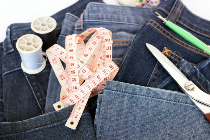repurposing jeans