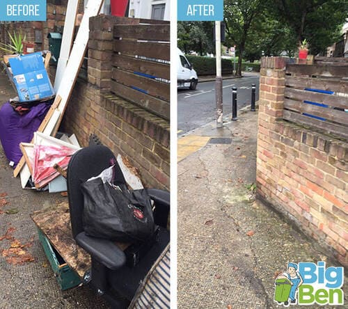 waste bin collection North Ockendon