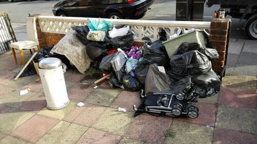 domestic rubbish pick up White City